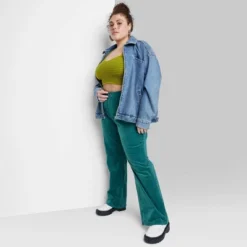 Women's Mid-Rise Corduroy Flare Pants - Wild Fable™ -Wild Fable GUEST 88ef4b62 fcde 4992 b86f 4c08d8ce08f3