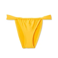 Women's Scarf Side Adjustable Coverage Bikini Bottom - Wild Fable™ Yellow -Wild Fable GUEST 8b3304d2 2958 43b5 9d7b ec07bd912b8e