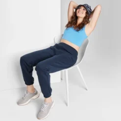 Women's High-Rise Fleece Sweatpants - Wild Fable™ -Wild Fable GUEST 93346fb0 41d8 4998 b06a e1e0675e60f1