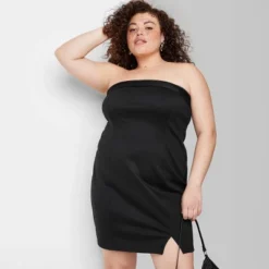 Women's Strapless Ponte Knit Tube Mini Bodycon Dress - Wild Fable™ -Wild Fable GUEST 94e8459a 7cb7 4d89 b688 adeefffe5194