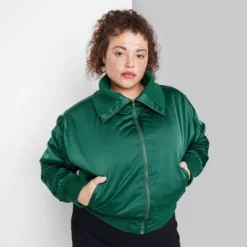 Women's Satin Bomber Jacket - Wild Fable™ 9 Women's Satin Bomber Jacket - Wild Fable™ -Wild Fable GUEST 9e44b0ce 00b4 48bf 9ce3 4186960fc830