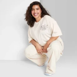 Women's Elbow Sleeve Oversized Graphic T-Shirt - Wild Fable™ -Wild Fable GUEST 9fb189c8 dc30 431f 9792 5eb446d41d57