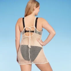 Women's Tassle Trim Crochet Cover Up Dress - Wild Fable™ -Wild Fable GUEST a0618461 d7bc 4195 902b 91578ebe14d9