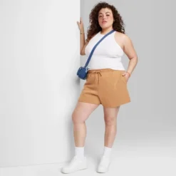 Women's Mid-Rise Pull-On Fleece Shorts - Wild Fable™ -Wild Fable GUEST a3b7501b c765 4c8d 9324 08f2cb045293