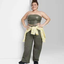 Women's Faux Leather Tube Top - Wild Fable™ -Wild Fable GUEST a672dcfe 1a9d 45d8 82ed 2f69700728a7