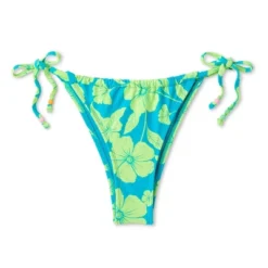 Women's Adjustable Coverage Bikini Bottom - Wild Fable™ Blue/Green Tropical Print 16 Women's Adjustable Coverage Bikini Bottom - Wild Fable™ Blue/Green Tropical Print -Wild Fable GUEST ac2f67ed 85fe 4e62 809c 2c43ccca279d