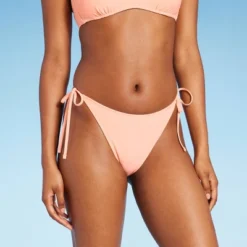 Women's Side-Tie Cheeky High Leg Bikini Bottom - Wild Fable™ -Wild Fable GUEST ae31f6cf bb46 40d4 8c8d ffc14696a828