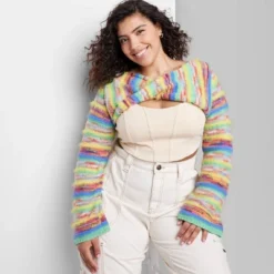 Women's Long Sleeve Party Shrug Sweater - Wild Fable™ -Wild Fable GUEST aec2cdb9 190c 4cd4 856a b713f79d354f