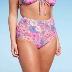 Women's Cheeky Boyshorts Bikini Bottom - Wild Fable™ Floral Print -Wild Fable GUEST b0b477c3 442c 402f 890e 969a660c8840