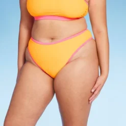 Women's Colorblock Ultra High Leg Extra Cheeky Bikini Bottom - Wild Fable™ Orange/Pink 15 Women's Colorblock Ultra High Leg Extra Cheeky Bikini Bottom - Wild Fable™ Orange/Pink -Wild Fable GUEST b160bda9 90c9 49e3 a957 68ca96e2ba74