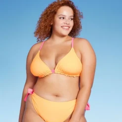 Women's Reversible Triangle Bikini Top - Wild Fable™ -Wild Fable GUEST b1ef54f7 c26b 4e94 a652 90e5c77d92e8