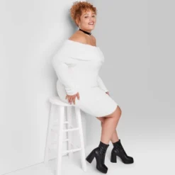 Women's Long Sleeve Mini Sweater Dress - Wild Fable™ -Wild Fable GUEST b22d6477 43d5 4fb2 99d0 fe73734a3134