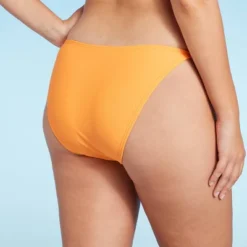Women's Extra Cheeky Extra High Leg Crochet Bikini Bottom - Wild Fable™ Multi Orange Striped 8 Women's Extra Cheeky Extra High Leg Crochet Bikini Bottom - Wild Fable™ Multi Orange Striped -Wild Fable GUEST b373d6fd 8147 4878 9cb1 fac55a7f20db