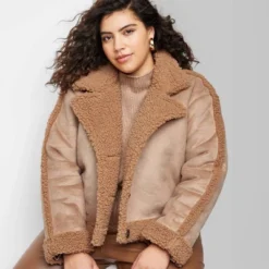 Women's Faux Shearling Jacket - Wild Fable™ 8 Women's Faux Shearling Jacket - Wild Fable™ -Wild Fable GUEST b4a14fe5 b674 4b20 9e0a f8cd8a91271c