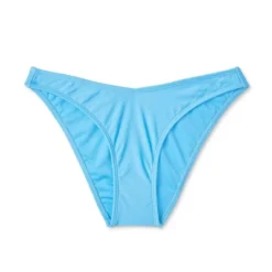 Women's V-Front High Leg Cheeky Bikini Bottom - Wild Fable™ Bright Blue -Wild Fable GUEST b92fe982 bd7a 47d4 8aab b71c1323f412