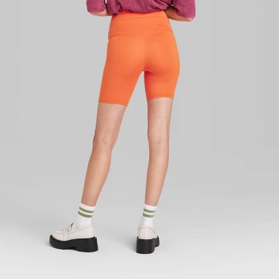 Women's High-Rise Polyester Bike Shorts - Wild Fable™ 2 Women's High-Rise Polyester Bike Shorts - Wild Fable™ - Image 2