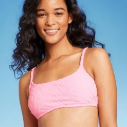 Women's Wavy Terry Textured Bralette Bikini Top - Wild Fable™ Light Pink 18 Women's Wavy Terry Textured Bralette Bikini Top - Wild Fable™ Light Pink -Wild Fable GUEST cb85f161 3a22 46e1 a119 90e0df11e6b8