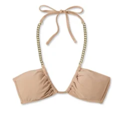 Women's Chain Detail U Bralette Bikini Top - Wild Fable™ Brown -Wild Fable GUEST cb8bbe63 c081 4fa1 93a6 e5bcac3a43be