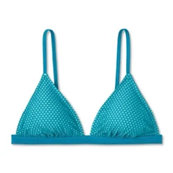 Women's Crochet Overlay Triangle Bikini Top - Wild Fable™ Blue 12 Women's Crochet Overlay Triangle Bikini Top - Wild Fable™ Blue -Wild Fable GUEST cbf56114 74f8 4b65 b0c6 c482b3d01b0f