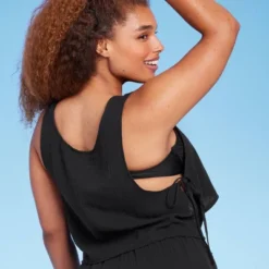 Women's Side-Tie Cover Up Cropped Tank Top - Wild Fable™ 7 Women's Side-Tie Cover Up Cropped Tank Top - Wild Fable™ -Wild Fable GUEST ceb63246 8140 4576 8d4c acaa8dba1722