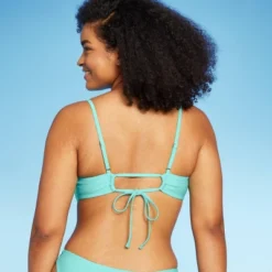 Women's Ruched Drawstring Front Bralette Bikini Top - Wild Fable™ 9 Women's Ruched Drawstring Front Bralette Bikini Top - Wild Fable™ -Wild Fable GUEST d0b657f5 abd0 4908 b197 561c729c54cd