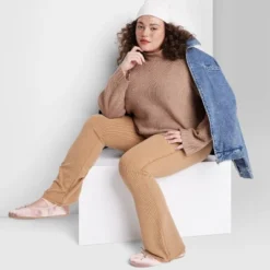 Women's Mock Turtleneck Boxy Pullover Sweater - Wild Fable™ -Wild Fable GUEST d3df27a1 75d9 4fb6 9319 047d110ae663