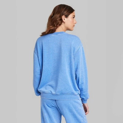 Women's Oversized Sweatshirt - Wild Fable™ 2 Women's Oversized Sweatshirt - Wild Fable™ - Image 2