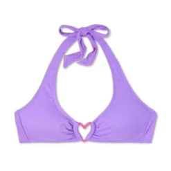 Women's Heart Detail Bralette Bikini Top - Wild Fable™ Purple 12 Women's Heart Detail Bralette Bikini Top - Wild Fable™ Purple -Wild Fable GUEST d803101e 7d80 4f76 9375 548b3ec068f8