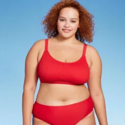 Women's Smocked Bralette Bikini Top - Wild Fable™ -Wild Fable GUEST d9e4f99f 9a40 4036 b93c 470de485b045