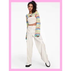 Women's High-Rise Straight Leg Faux Leather Cargo Pants - Wild Fable™ -Wild Fable GUEST e309ebf5 4caa 4eed 91b0 138702c30585