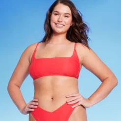 Women's Square Neck Bralette Bikini Top - Wild Fable™ -Wild Fable GUEST e4b9509e cf8e 49f8 8257 417a3cff684b