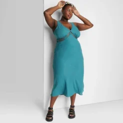 Women's Lace Detail Slip Midi Dress - Wild Fable™ -Wild Fable GUEST ed165025 8788 4dfc bcdb 805fed48ca1c