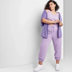 Women's High-Rise Tapered Joggers - Wild Fable™ -Wild Fable GUEST f09a37c0 00c8 4946 b5b4 a099d5b4a42c