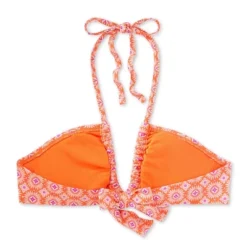 Women's U Bralette Multiway Bikini Top - Wild Fable™ Orange Tile Print -Wild Fable GUEST f64356bd 9ecf 45e8 bf56 c4acbb8460dc