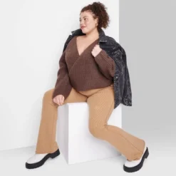 Women's Chunky Knit Wrap Sweater - Wild Fable™ 7 Women's Chunky Knit Wrap Sweater - Wild Fable™ -Wild Fable GUEST faf08ce0 782d 4325 9919 1704d8e6ab53