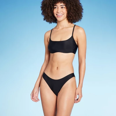 Women's Scoop Front Low-Rise High Leg Cheeky Bikini Bottom - Wild Fable™ 2 Women's Scoop Front Low-Rise High Leg Cheeky Bikini Bottom - Wild Fable™ - Image 2