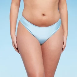 Women's High Leg Cheeky Bikini Bottom - Wild Fable™ Light Blue -Wild Fable GUEST fcbb3e37 0ca2 4b5d 874e f78c644b6023