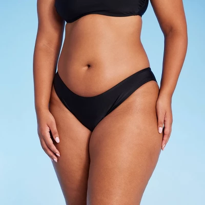 Women's Scoop Front Low-Rise High Leg Cheeky Bikini Bottom - Wild Fable™ 3 Women's Scoop Front Low-Rise High Leg Cheeky Bikini Bottom - Wild Fable™ - Image 3